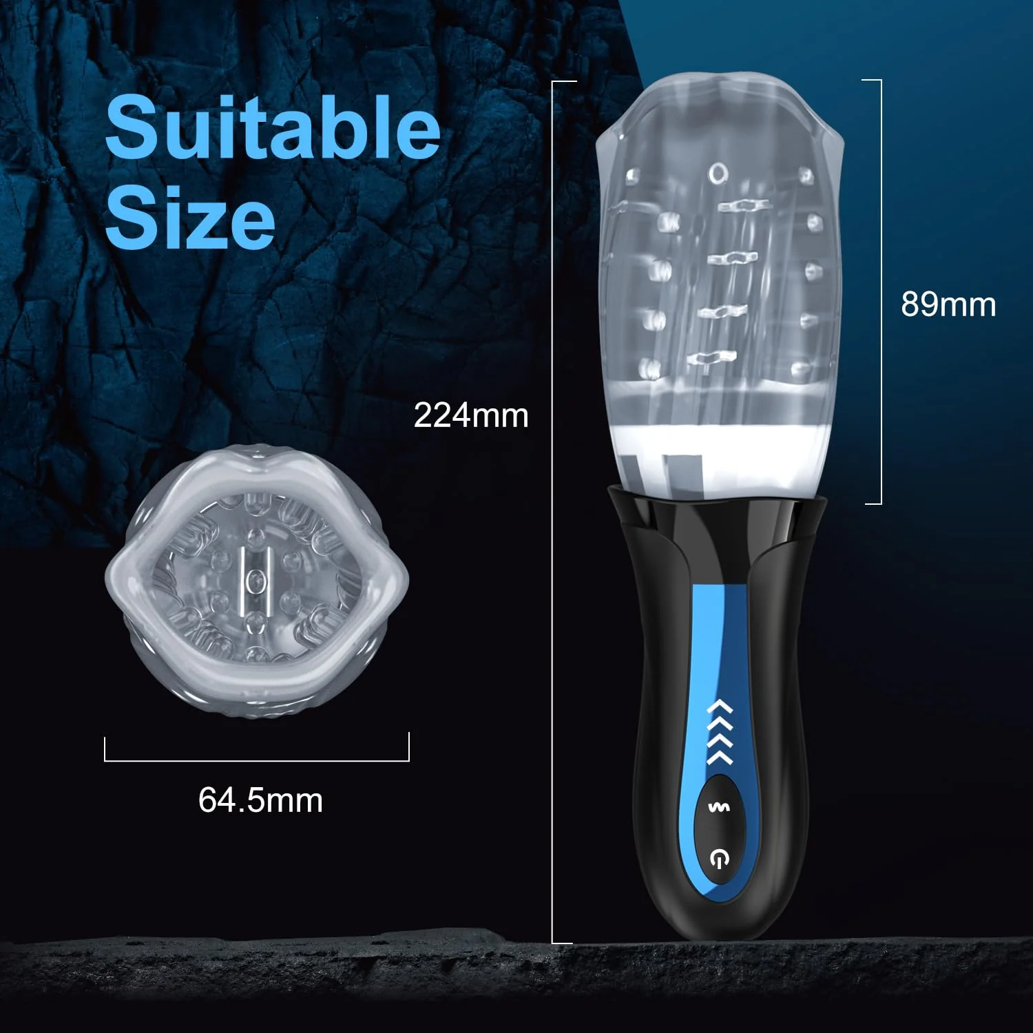 Gawk Gawk 6000 Pro With 5 Vibrating & 5 Rotating Modes - Image 6
