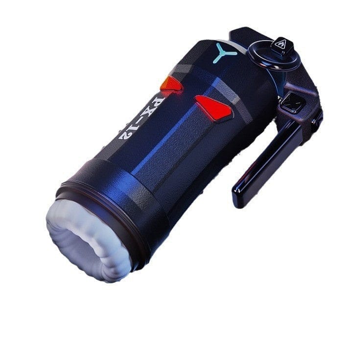 High Explosive Grenade Aircraft Cup Telescopic Vibration Heating Male Masturbation Device - Image 2