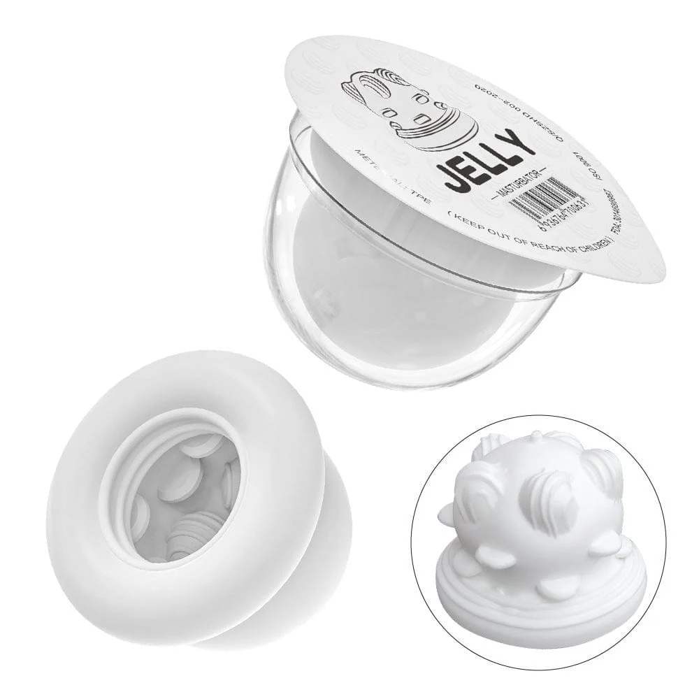 Jelly Soft Male Masturbator For Man Glans Stimulation - Image 7