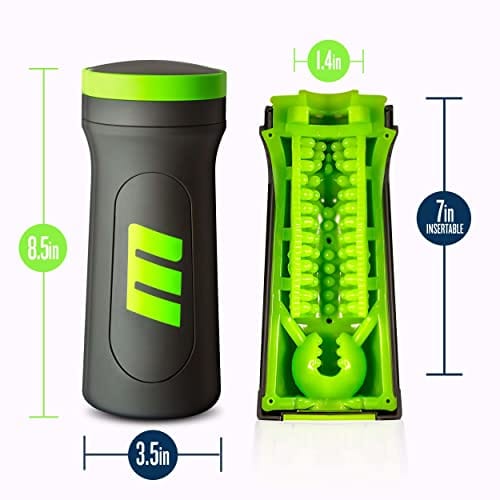 M for Men M2 Masturbator Cup - Multiple Pleasure Chambers for Powerful Sensations During Penetration - Image 4