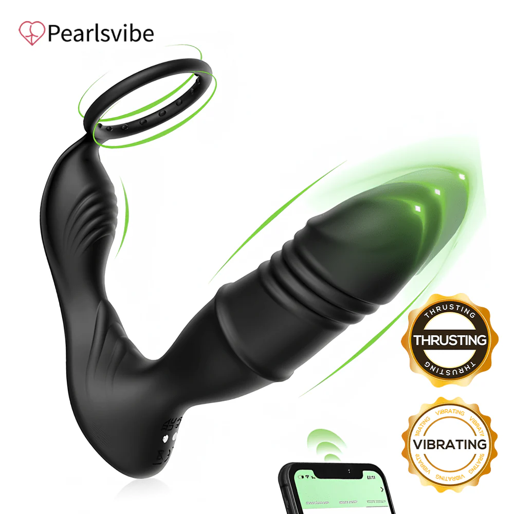 Mason APP/Controller & 9-Telescopic /Vibration & Cock Rings Prostate Massager - Image 8