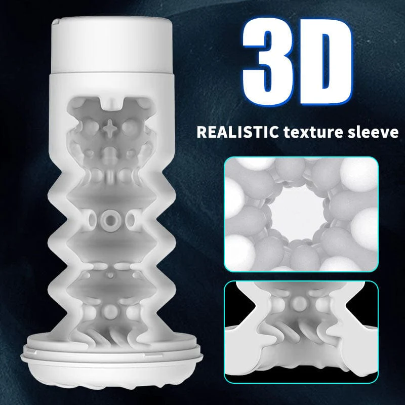 Mecha Warrior Fully Automatic Aircraft Cup Male Telescopic Sucking And Pronouncing Masturbation Device - Image 5