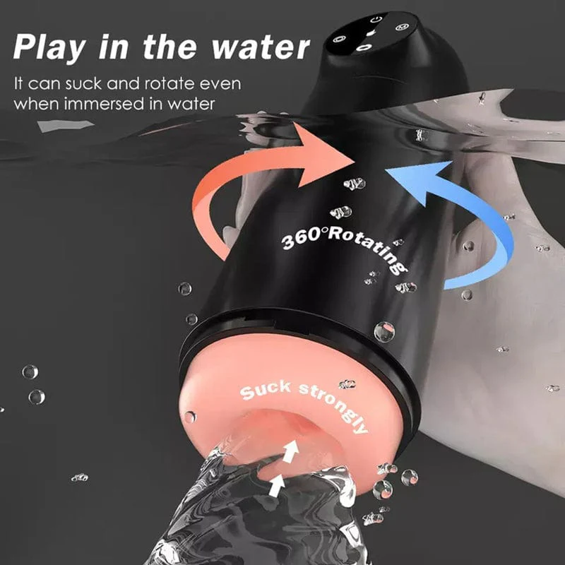 Men's Special Water Bath Sucking Male Masturbator - Image 4