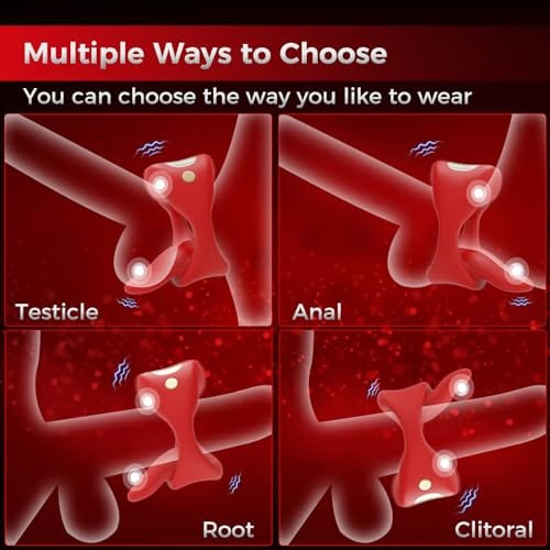 Penis Ring Tongue Design with 9 Vibration Modes - Image 5