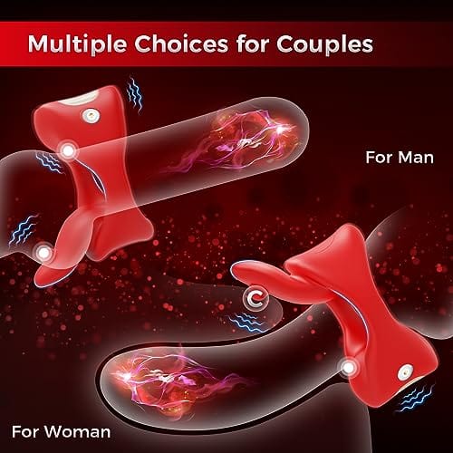 Penis Ring Tongue Design with 9 Vibration Modes - Image 6