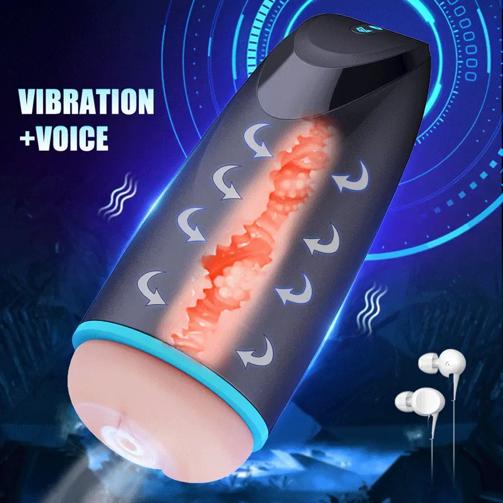 Raymond - Real Moan Vaccum Sucking Vibration Male Penis Stroker - Image 2