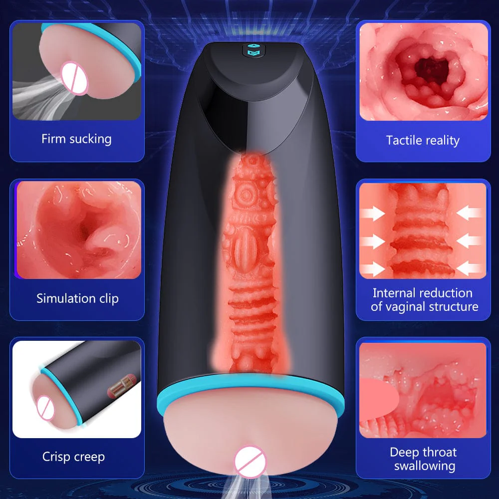 Raymond - Real Moan Vaccum Sucking Vibration Male Penis Stroker - Image 3