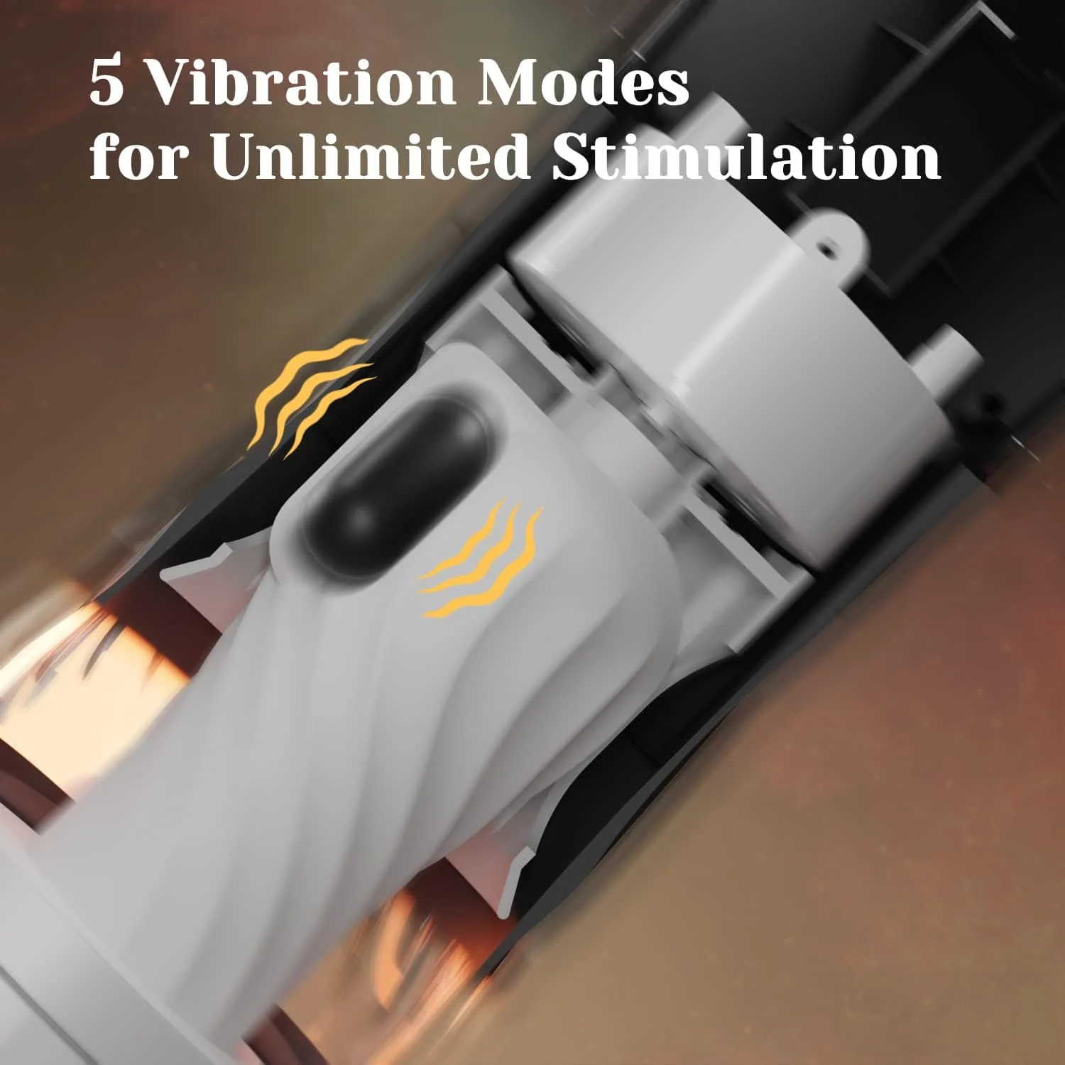 Rocket 3d Realistic Textured Electric Stroker With 5 Thrusting Rotating Modes - Image 6