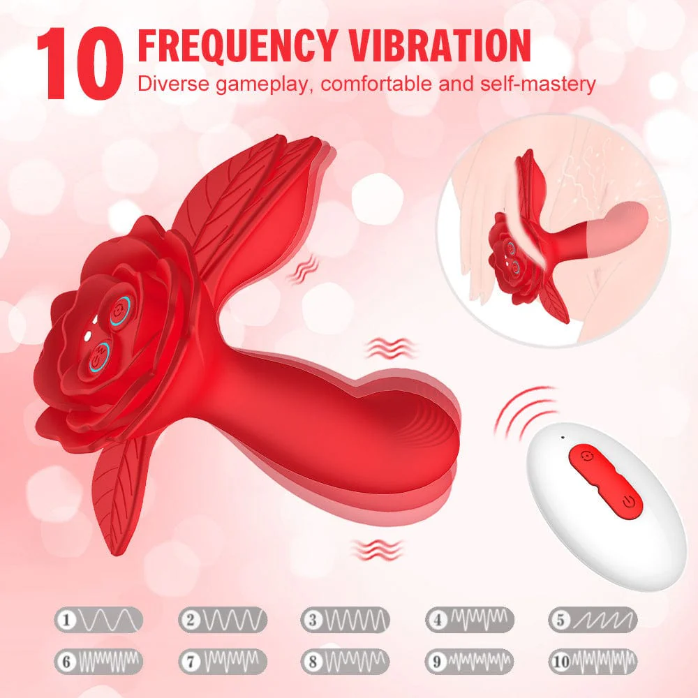 Rose Wearable Double Stimulation G Spot Vibrator - Image 2