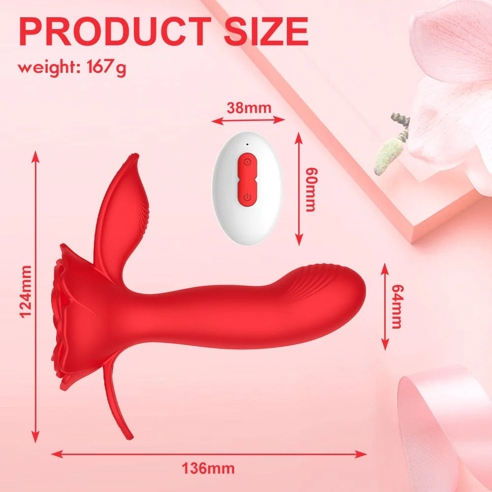 Rose Wearable Double Stimulation G Spot Vibrator - Image 6