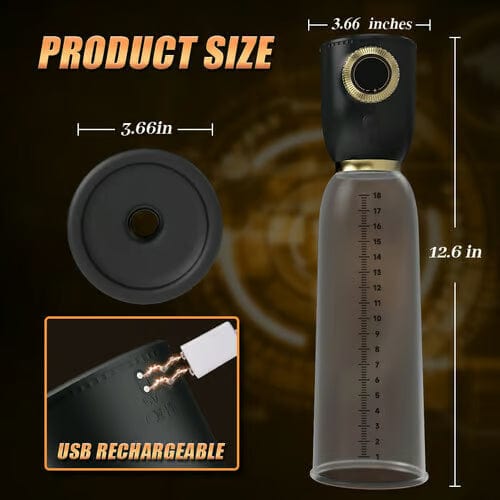 Royal 2 in 1 Stretching Training Penis Pump - Image 9
