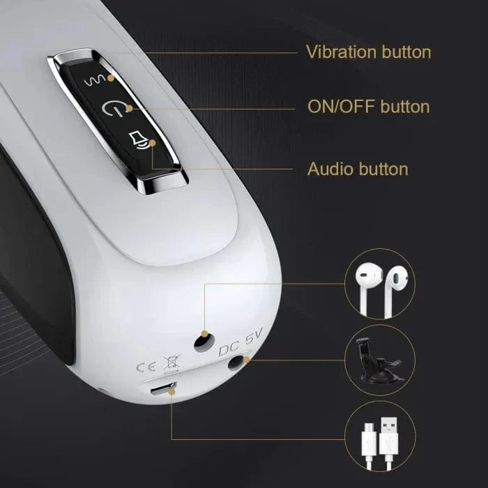 10 Powerful Thrusting&Rotating Modes Automatic Male Masturbator - Image 5