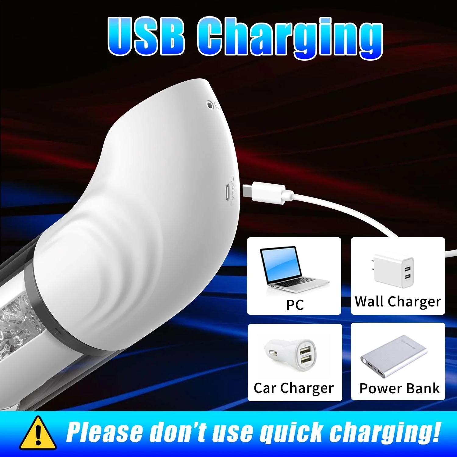 3-in-1 Thrusting Rotating Sucking Deep-throat Male Masturbator - Image 4