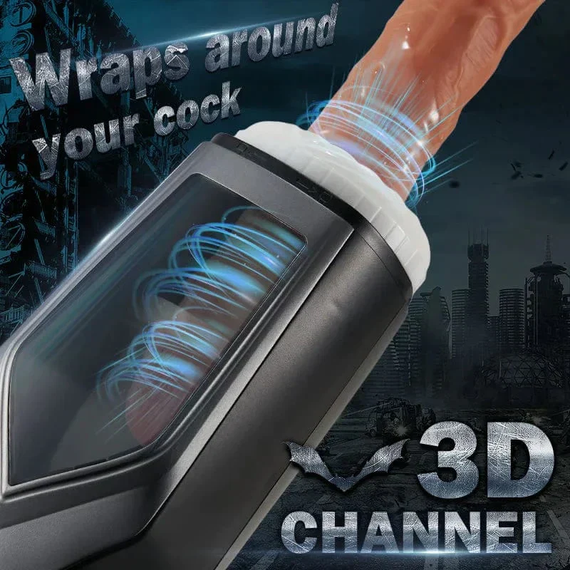 Thursting & Vibrating With Huge Visible Window Oral Male Masturbation - Image 2