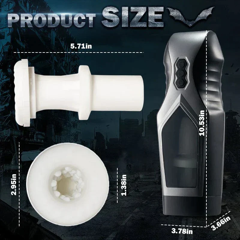 Thursting & Vibrating With Huge Visible Window Oral Male Masturbation - Image 5