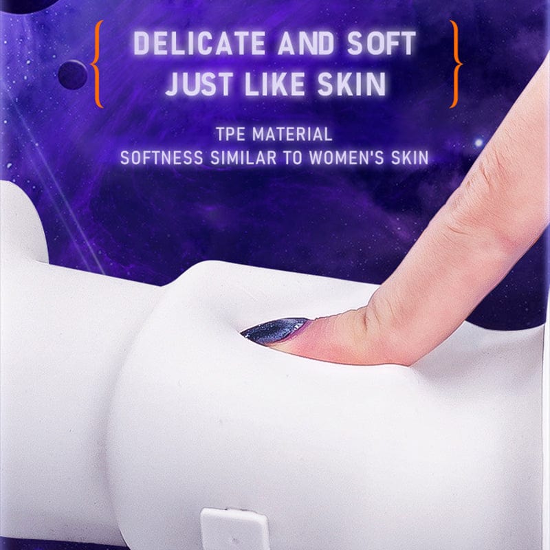 Peter Pan Telescopic Vibrating Heating Male Masturbator - Image 11
