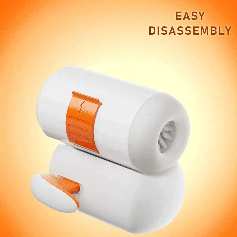 Peter Pan Telescopic Vibrating Heating Male Masturbator - Image 12