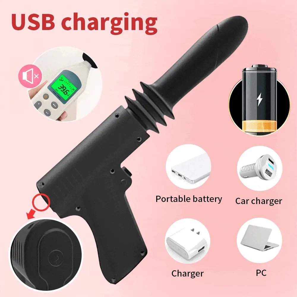 Woman Telescopic Vibrator Men G Spot Anal Pussy Dildo Toy - Image 4