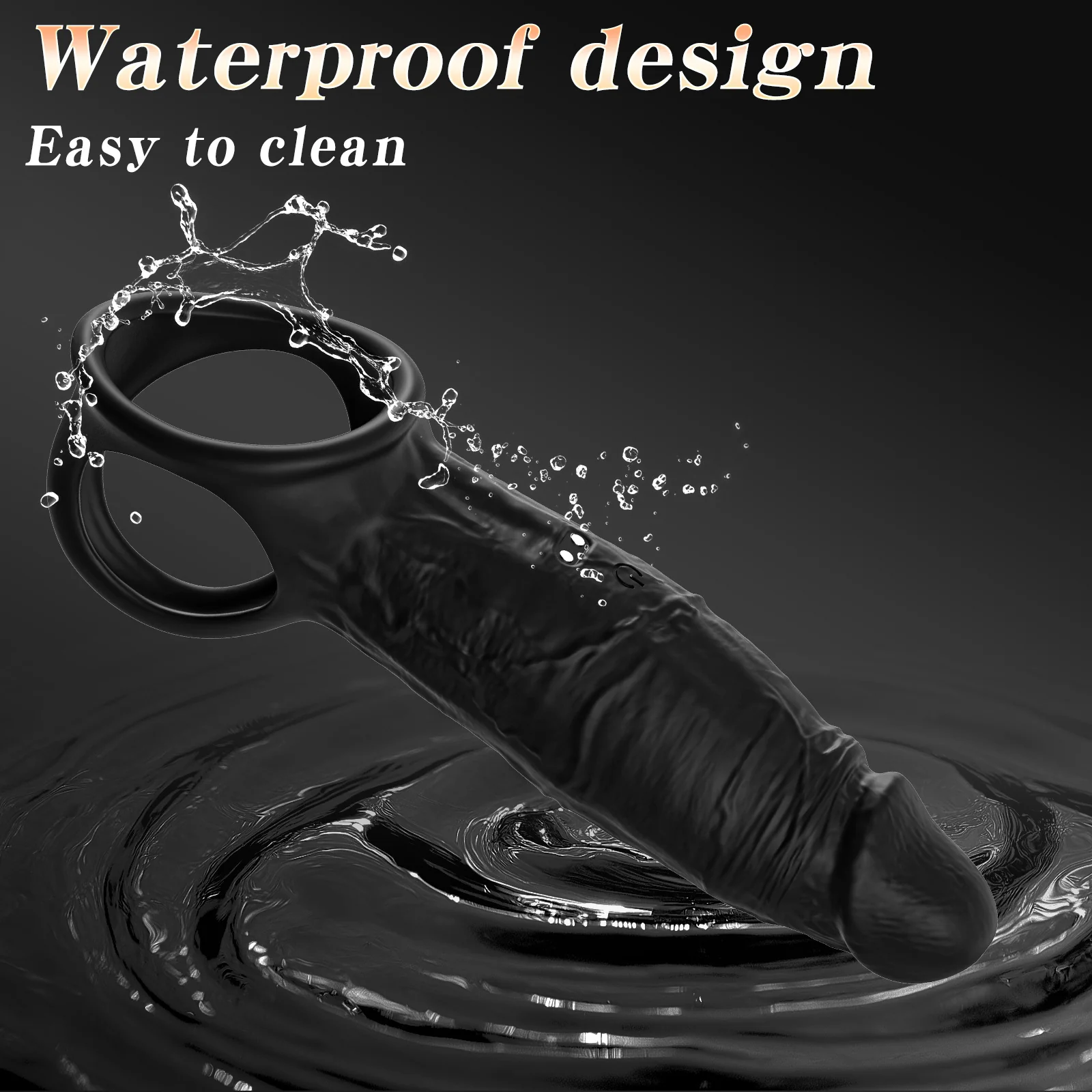 Male Penis Ring Extension Sleeve App Control - Image 8