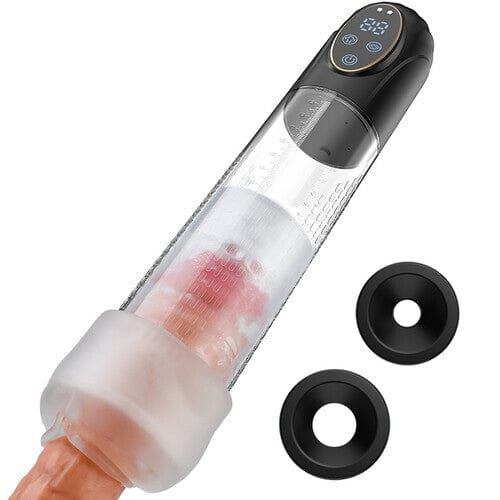 Mergano - Full Waterproof 6 Modes Erection Enlargement and Masturbation 3 and 1 Penis Pump - Image 6