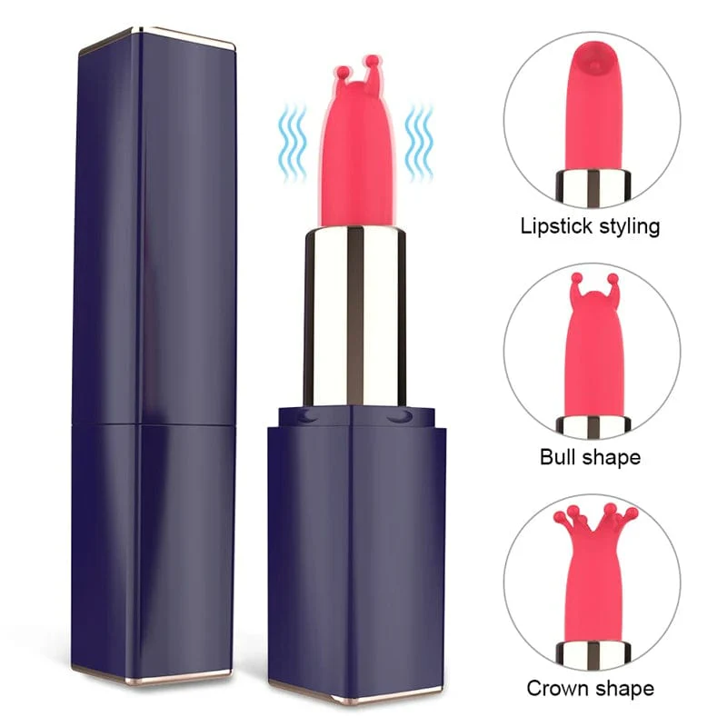 Mini Lipstick Vibrator Secret Bullet Masturbator Nipple Clitoris Stimulator - Image 2