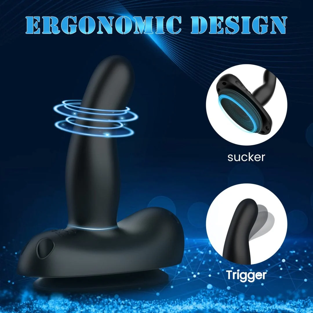 Mini Saddle G Spot Prostate Vibrator With Suction Cup & Panty - Image 5