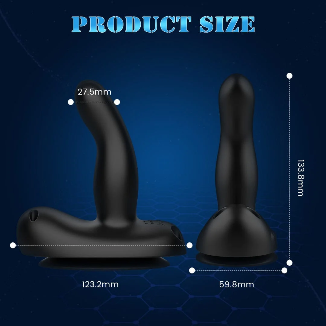 Mini Saddle G Spot Prostate Vibrator With Suction Cup & Panty - Image 8