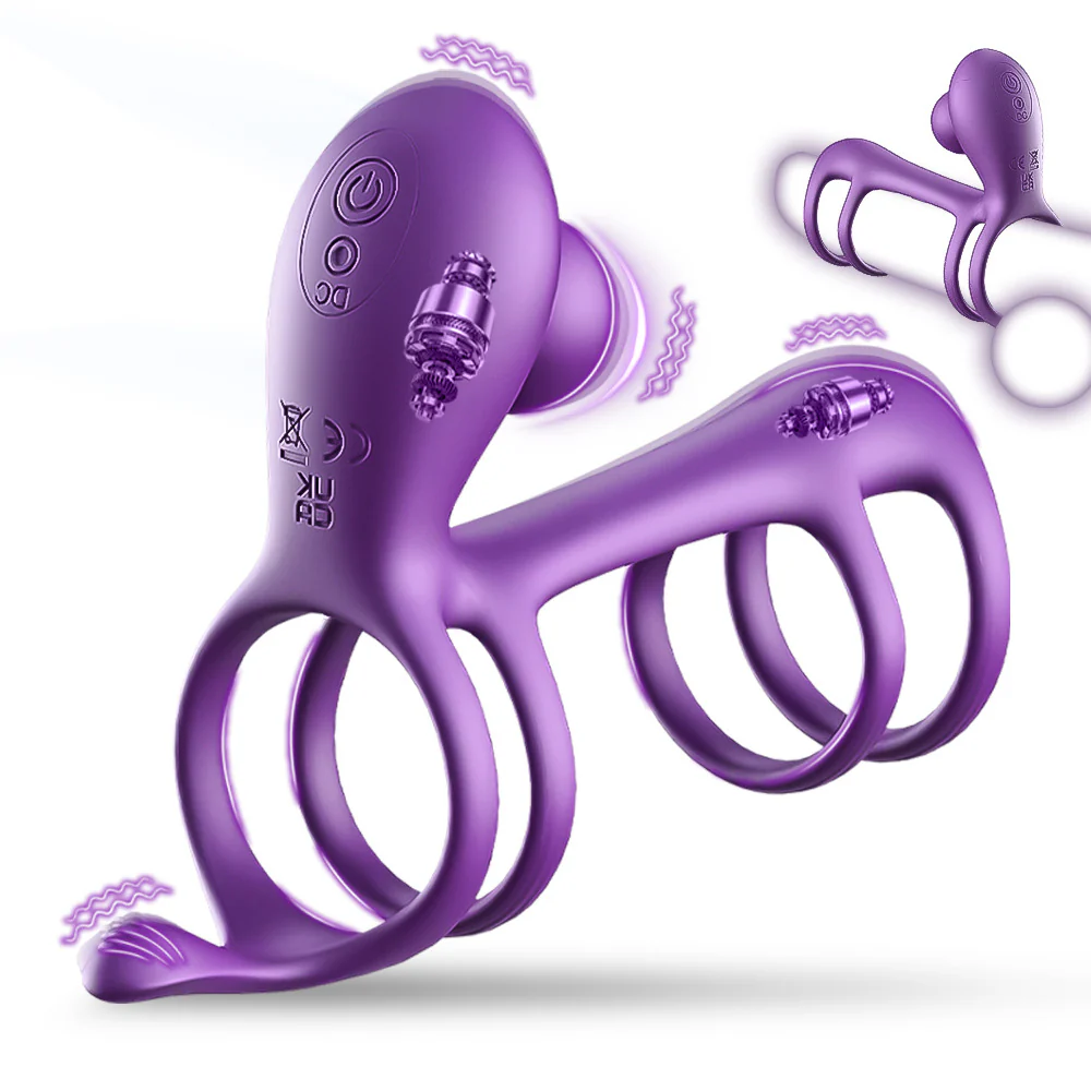 Morgana Silicone Vibrating Penis Rings - Image 12