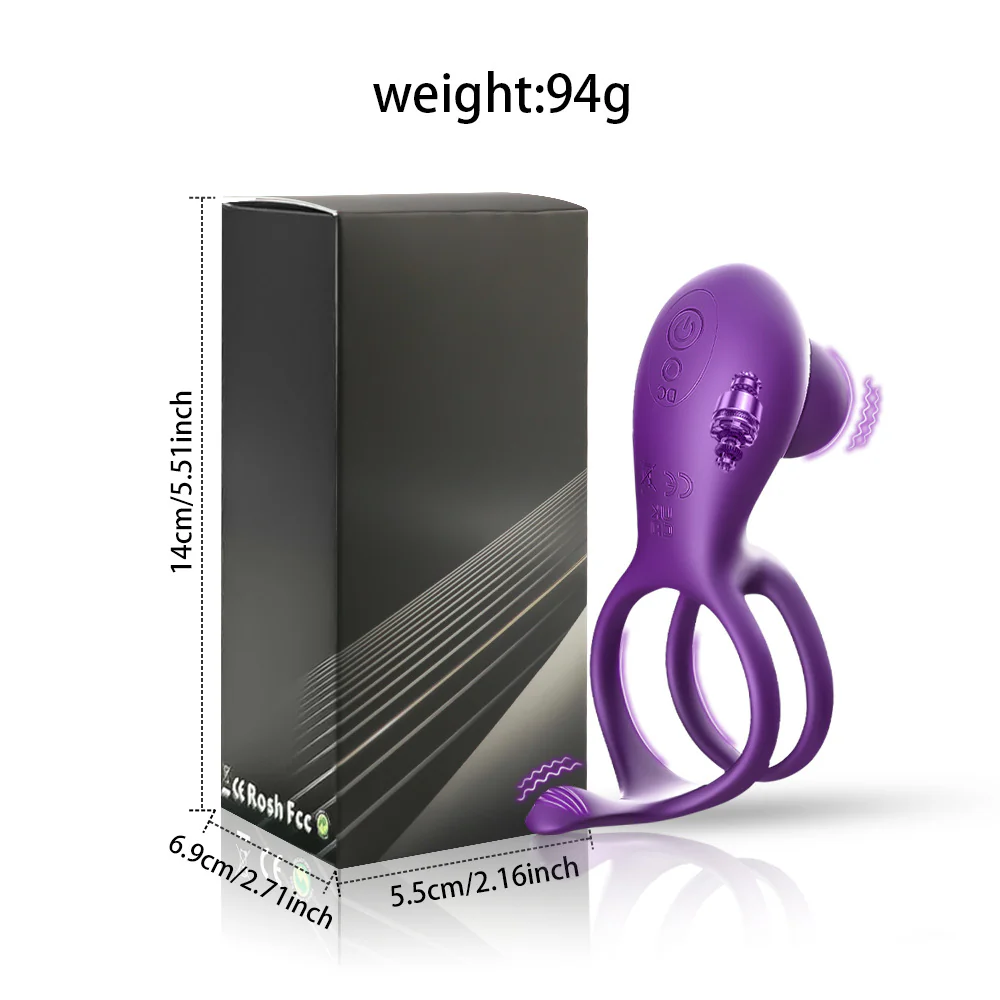 Morgana Silicone Vibrating Penis Rings - Image 15