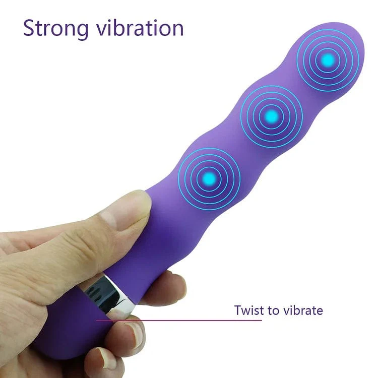 Multi-speed G Spot Vagina Clitoris Anal Plug Dildo Vibrator - Image 2