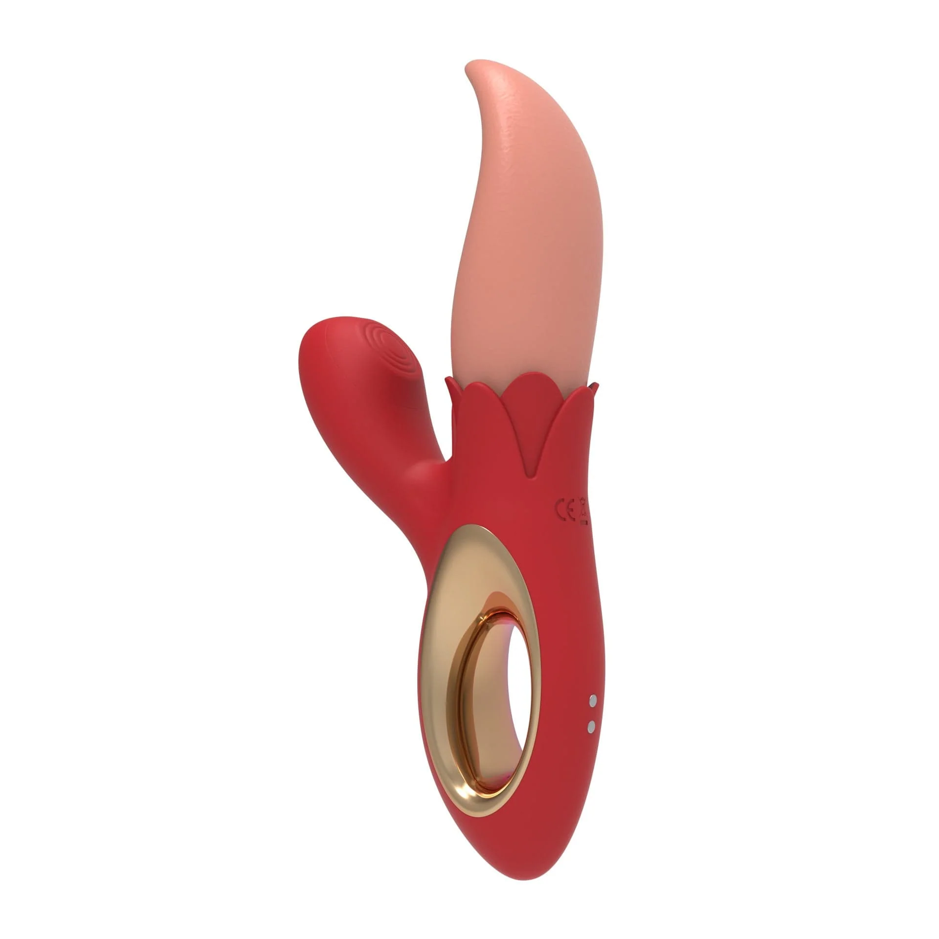 Multiple Frequency Conversion Sucking / Tapping Rose Tongue-licking Vibrator - Image 7