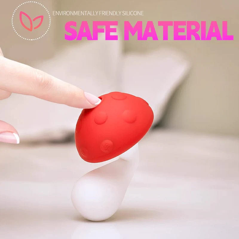 Mushroom Clitoral Sucking Stimulation Vibrator With Luminous Dust Cover - Image 4