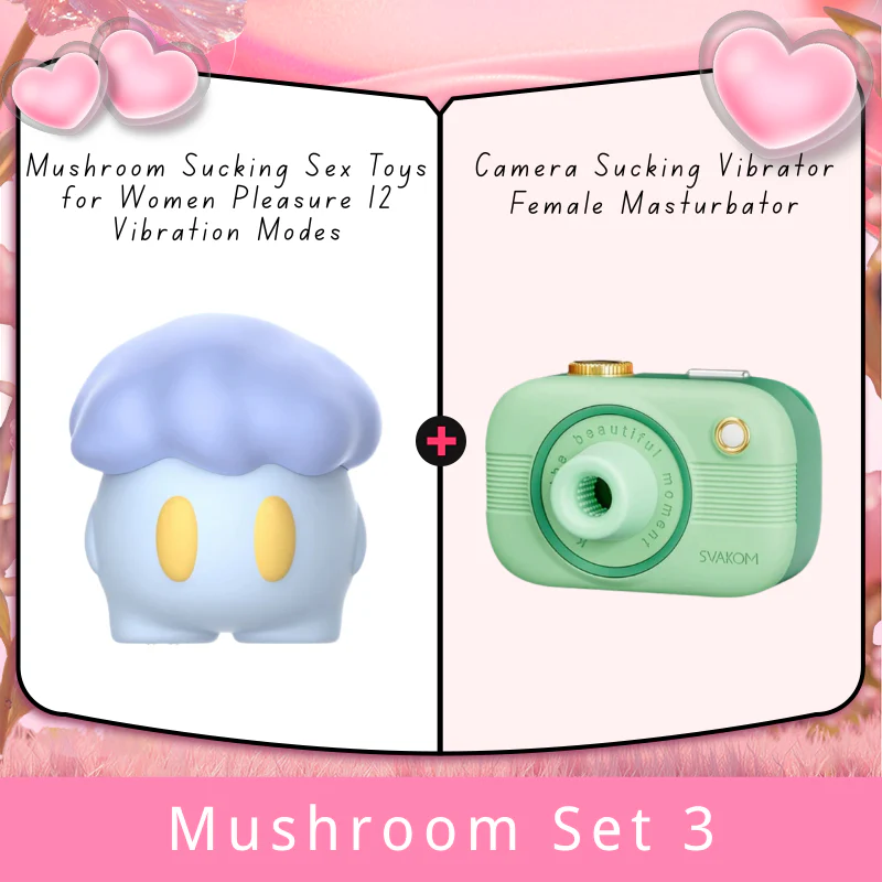 Mushroom Sucking Sex Toys for Women Pleasure 12 Vibration Modes - Image 13