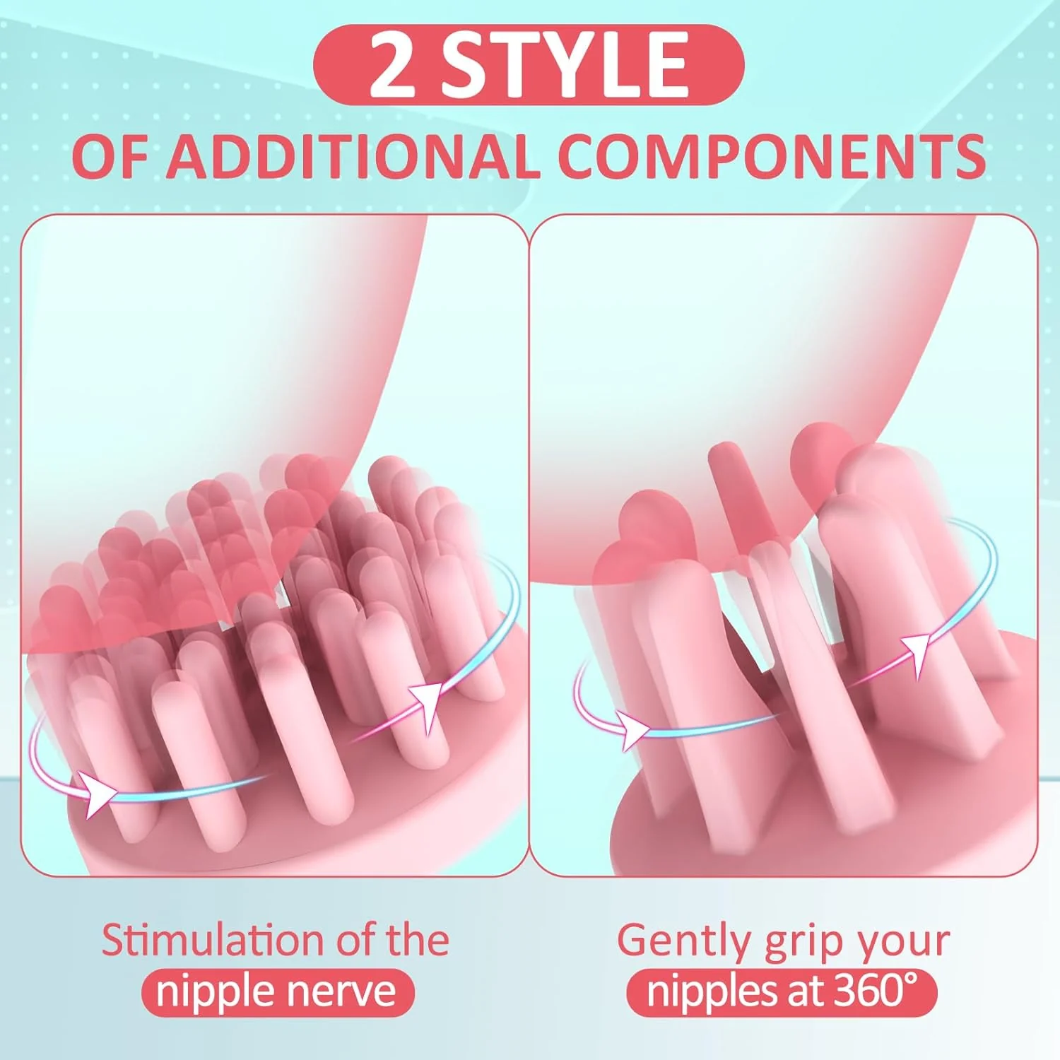 Nipple Sucking Rotation Stimulator Massager - Image 3