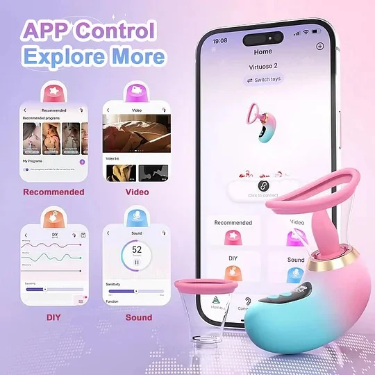 Nipples Clitoris Licker Tongue Vibrator Removable Cup Vagina Sucking Massager - Image 4