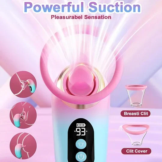 Nipples Clitoris Licker Tongue Vibrator Removable Cup Vagina Sucking Massager - Image 6