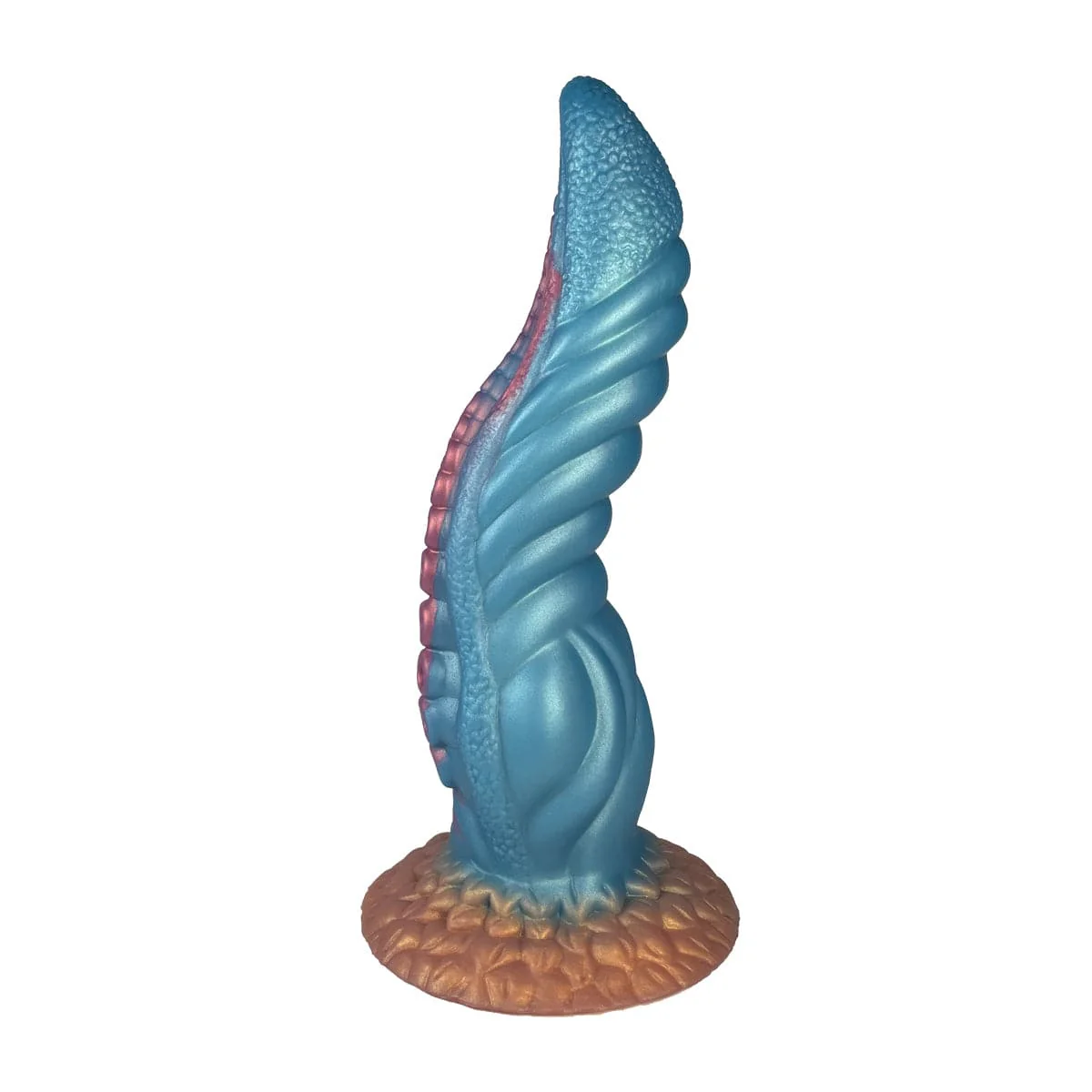 Ocean Blue Octopus Tentacle Silicone Anal Dilator Fantasy Dildo - Image 11