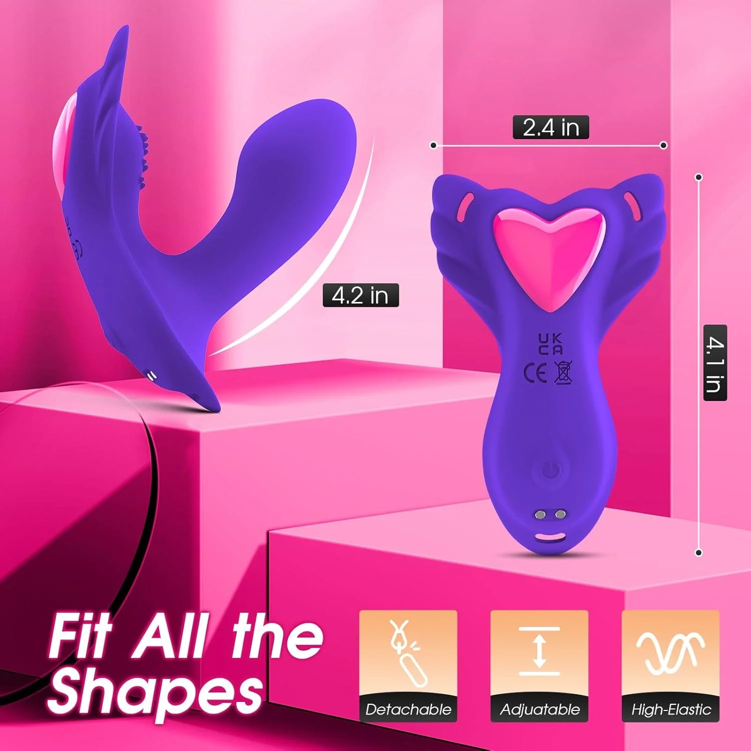 Panty Wearable Vibrator Insert Dildo Womens Sex Toys with 9 Vibrations - Image 6