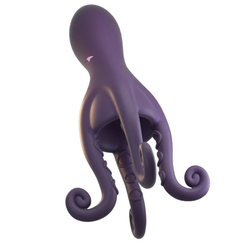Penis Vibrator 10 Vibrating Modes with Barbel Tentacles Particles Octopus Male Sex Toys - Image 8