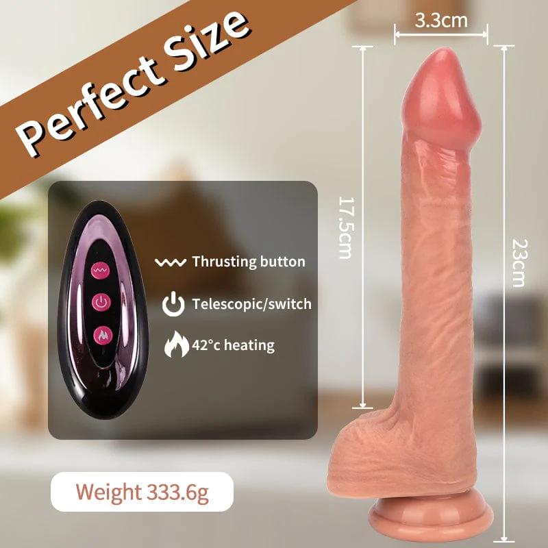 Perfect Simulation Dick Powerful Thrusting Vibrating Penis - Image 8