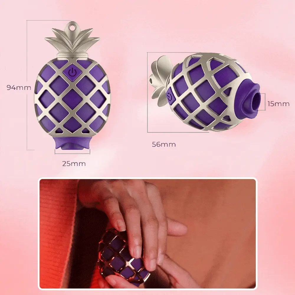 Pineapple Sucking Egg Skipping Licking Clitoris Sexy Toy - Image 11