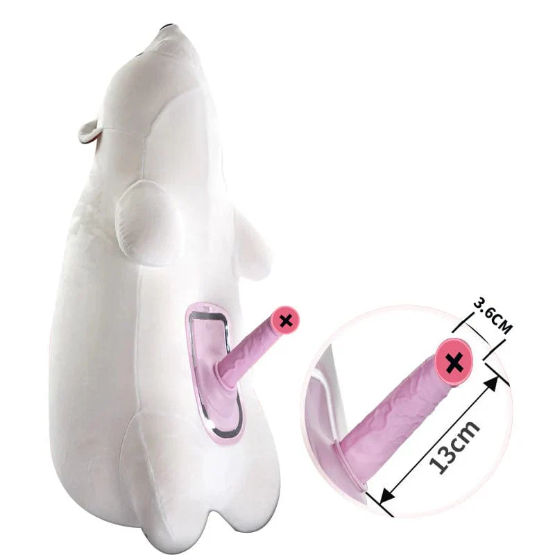 Spare Polar Bear Pillow dildo machine Remote Control And  Charging Cable Accessories - Image 5