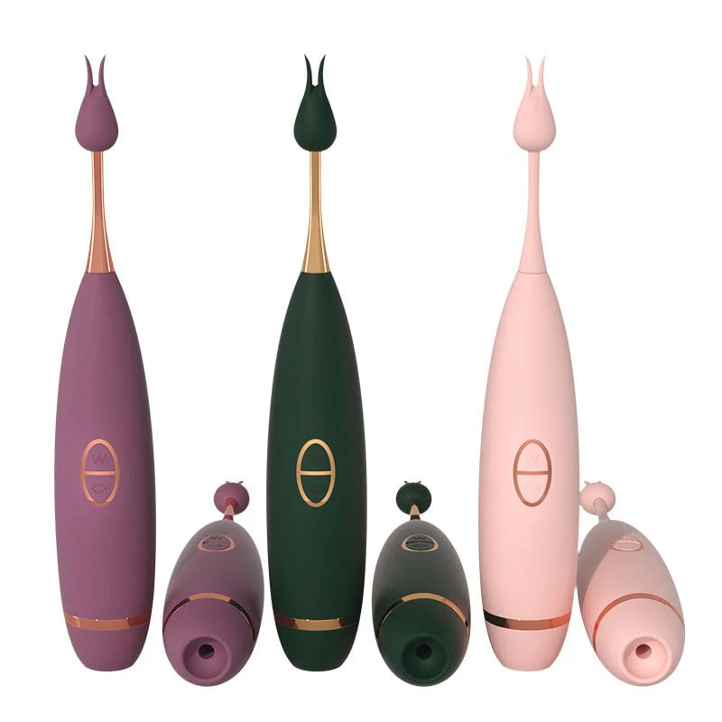 Powerful Clitoris Sucking Vibrator Pen G-spot Stimulator - Image 7