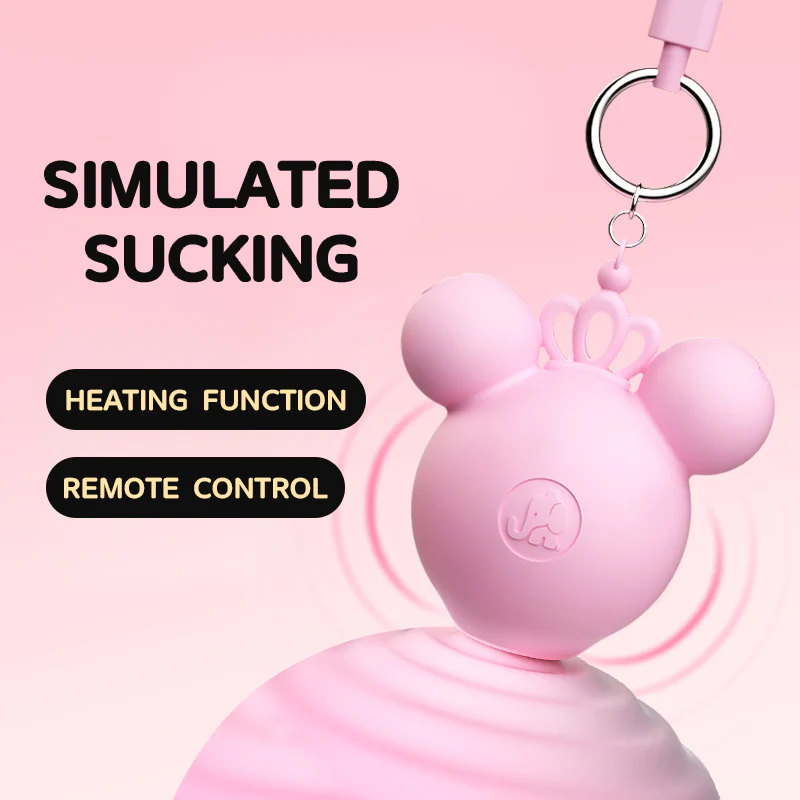 PP Mouse Mini Suction Clitoris Vibrator - Image 4