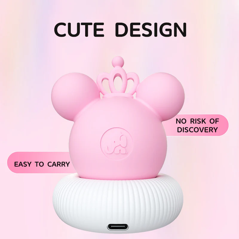 PP Mouse Mini Suction Clitoris Vibrator - Image 5