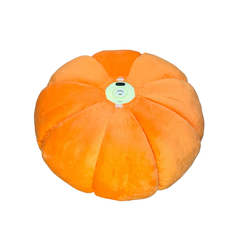 Pumpkin-shaped Pillow Style Thrusting Dildo Sex Machine Vibrator - Image 12