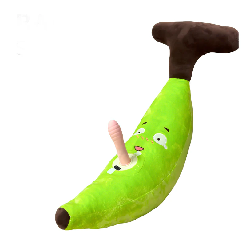 Pumpkin-shaped Pillow Style Thrusting Dildo Sex Machine Vibrator - Image 13