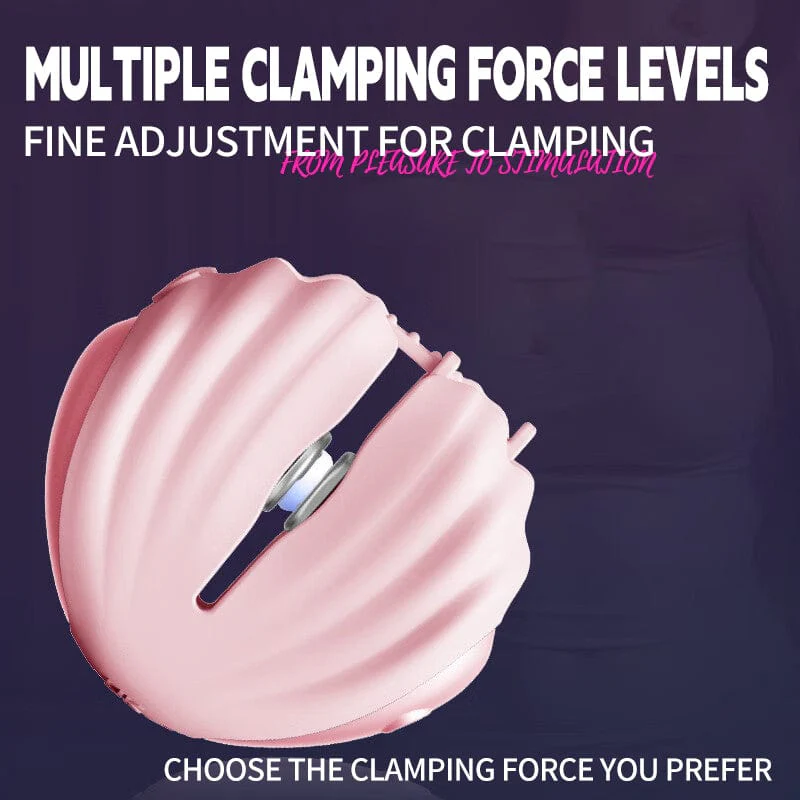 Roomfun Shell SM Electric Shock Nipple Clamp Vibration Massager Remote Control - Image 5