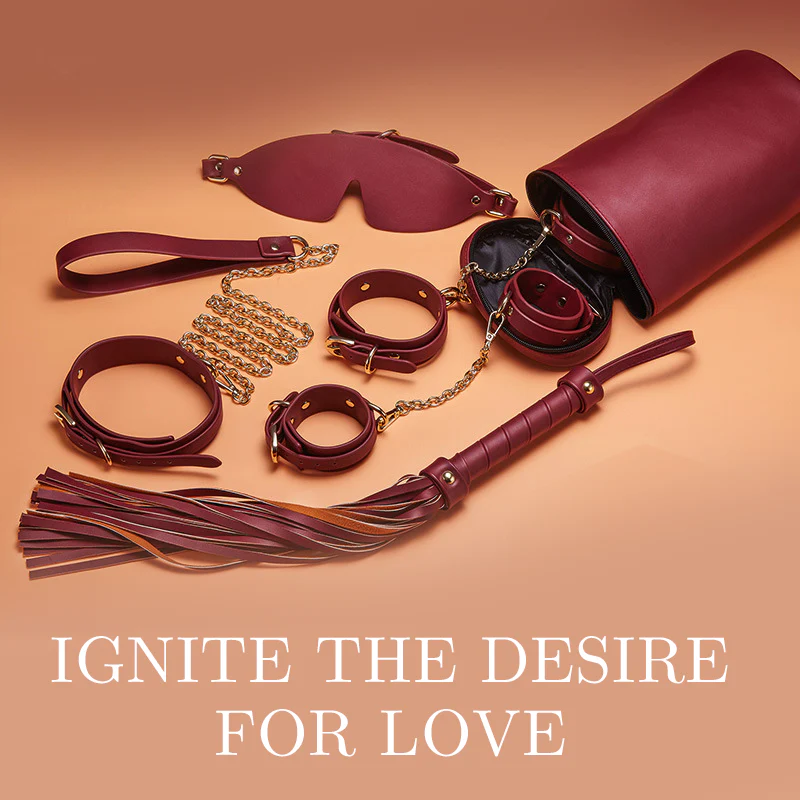 Roomfun SM Premium PU Leather Bondage Set (Gift Box) - Image 5