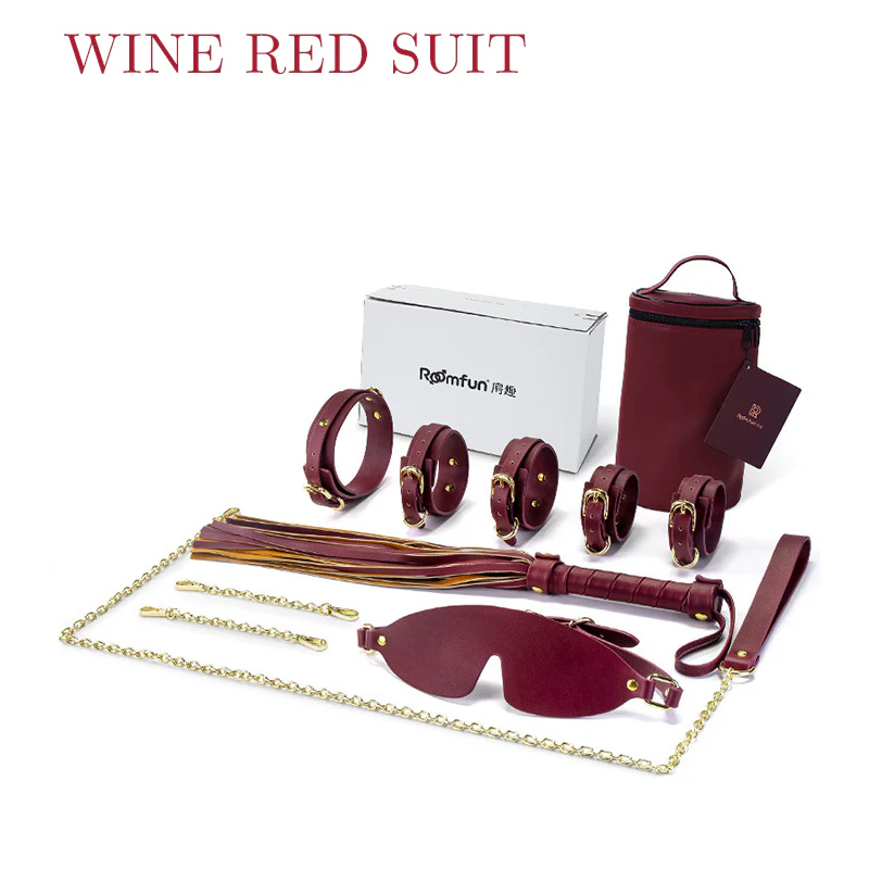 Roomfun SM Premium PU Leather Bondage Set (Gift Box) - Image 6